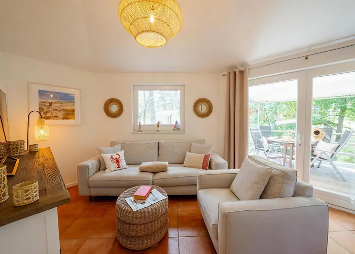 Tipi 365 - Strandnahes Ferienhaeuschen Mit Terrasse Und Kostenfreier Nutzung Des Ahoi!-schwimmbades In Sellin