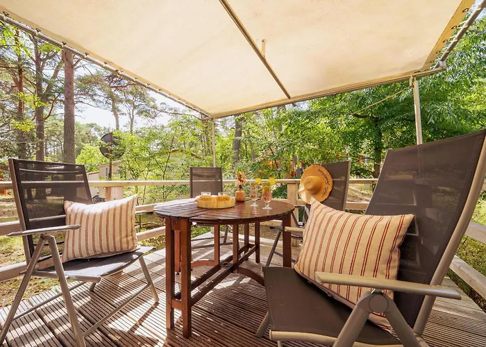 Tatil Evi Tipi 365 - Strandnahes Ferienhaeuschen Mit Terrasse Und Kostenfreier Nutzung Des Ahoi!-schwimmbades In Sellin Goehren (Ruegen)