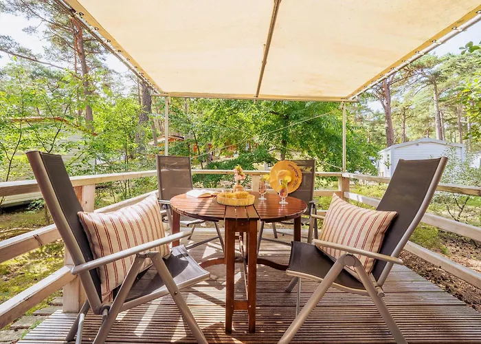 Tipi 365 - Strandnahes Ferienhaeuschen Mit Terrasse Und Kostenfreier Nutzung Des Ahoi!-schwimmbades In Sellin Goehren (Ruegen)